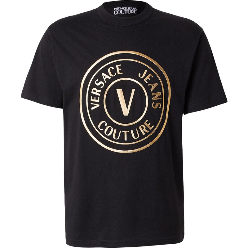 Versace Jeans Couture Tričko zlatá / čierna 67793651