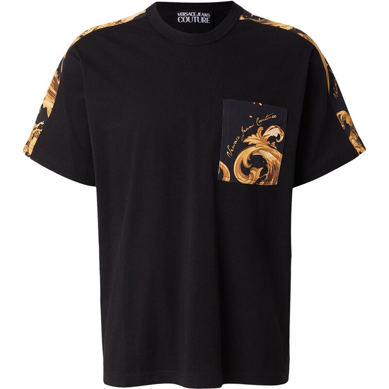 Versace Jeans Couture Tričko béžová / hnedá / čierna 67793652