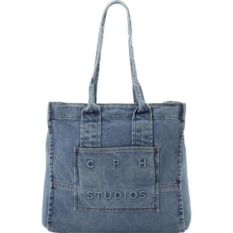 Copenhagen Studios Shopper modrá denim 67793661
