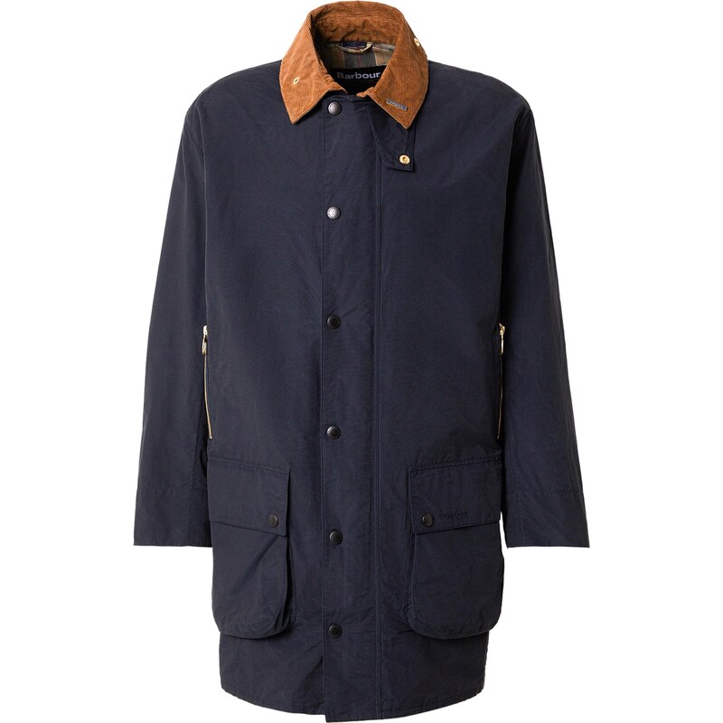 Barbour Prechodný kabát Icons tmavomodrá / hnedá 67793686
