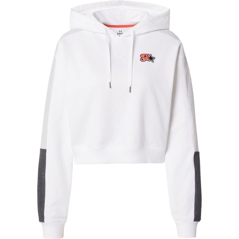 UNDER ARMOUR Športová mikina Terry antracitová / svetlosivá / biela 67793710