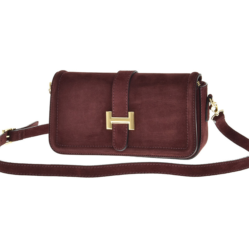 Kožená crossbody kabelka Laura Biaggi TS04-578 67797506