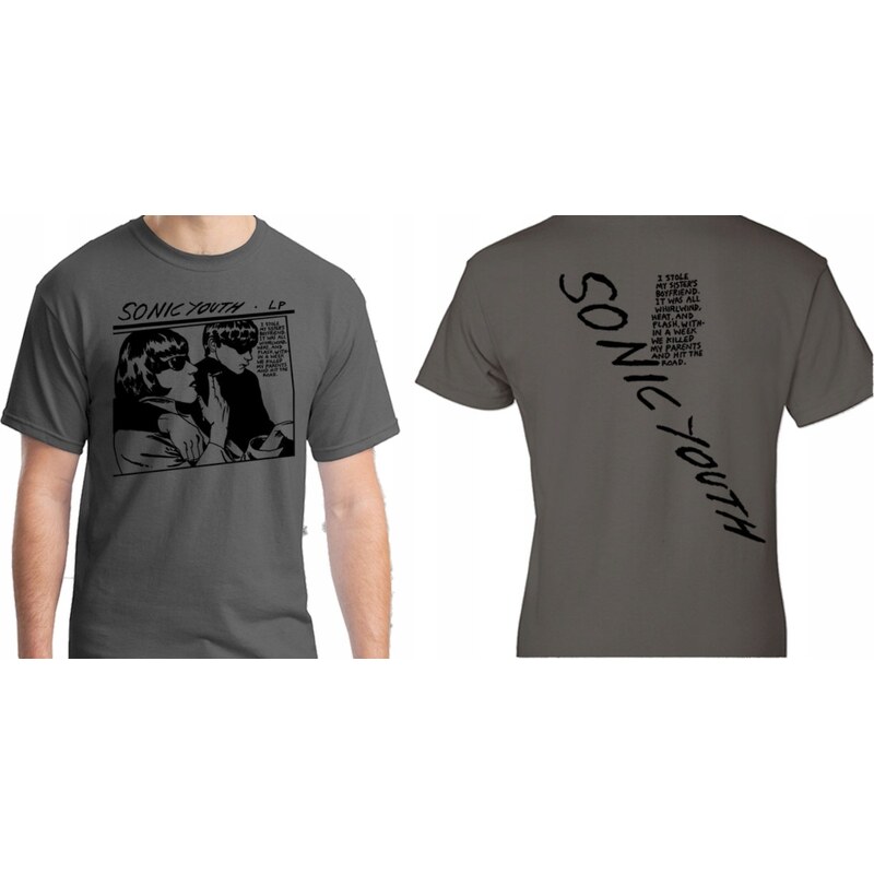 Fruit of the Loom Sonic Youth - Sonic Youth LP (Anthracite) (tričko) 67797522