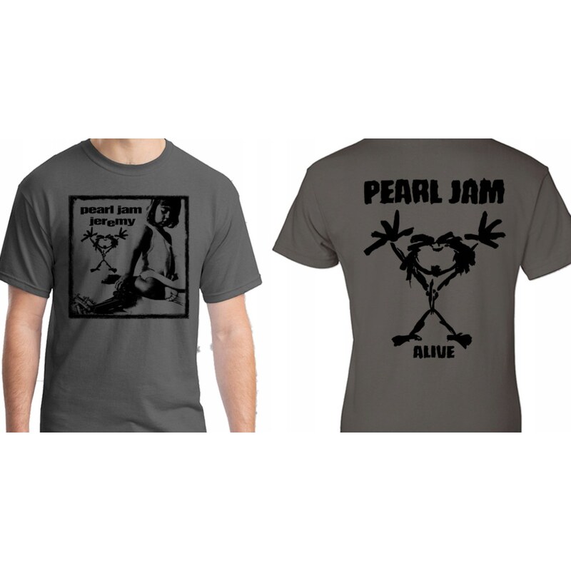 Fruit of the Loom Pearl Jam - Jeremy (Anthracite) (tričko) 67798385