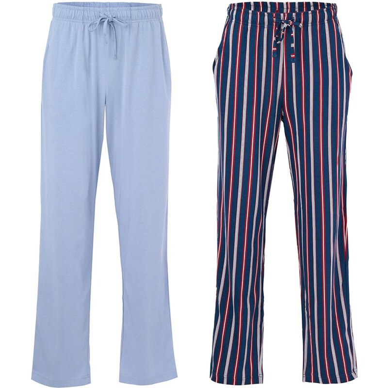 Dagi Pyžamové nohavice námornícka modrá / svetlomodrá / červená / 67802411