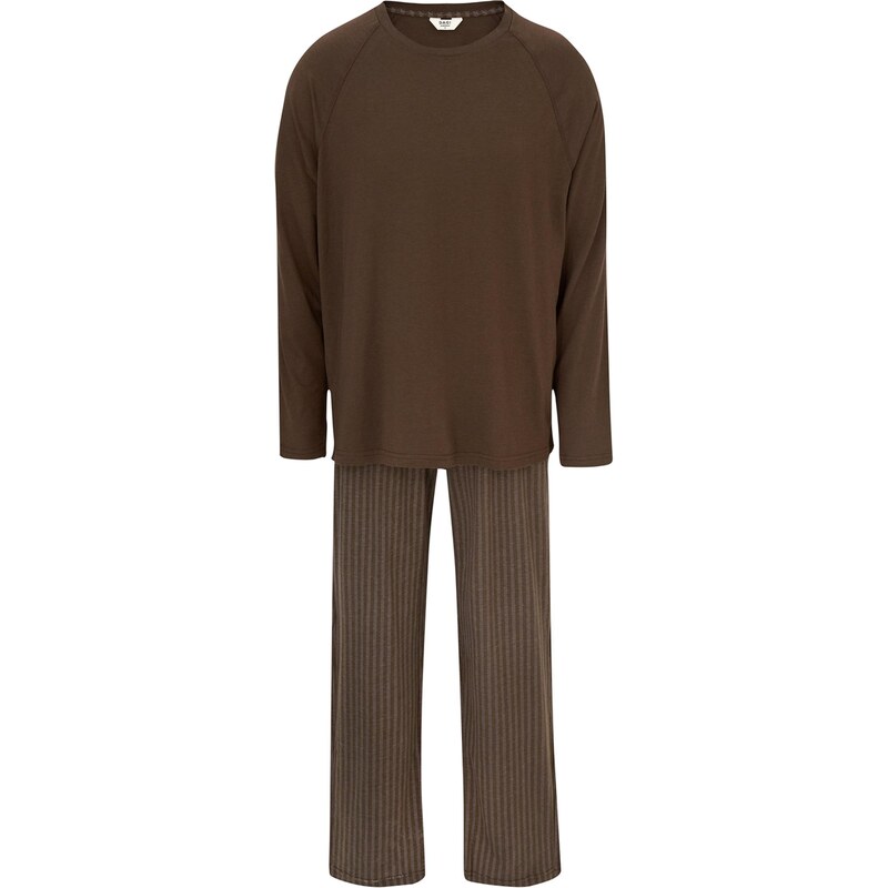 Dagi Dlhé pyžamo hnedá 67802429