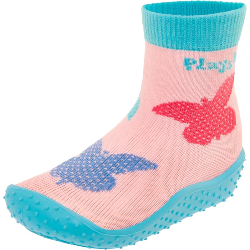 PLAYSHOES Plážové / kúpacie topánky Schmetterlinge modrá / svetlomodrá 67802488