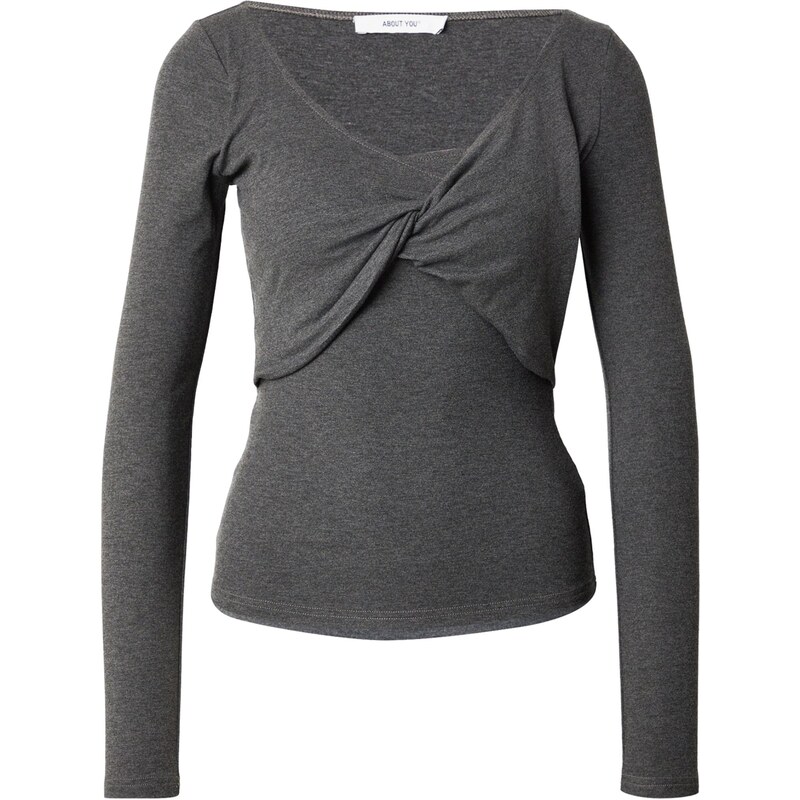 ABOUT YOU Tričko Flora antracitová 67802492