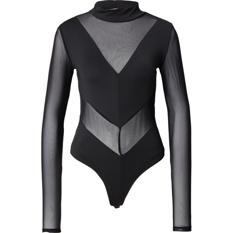 ABOUT YOU Košeľové body Dilara čierna 67802494