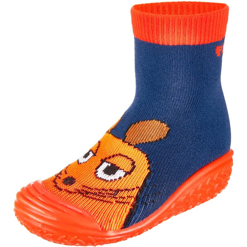 PLAYSHOES Čižmy DIE MAUS Pirat námornícka modrá / oranžová / homárová 67802504