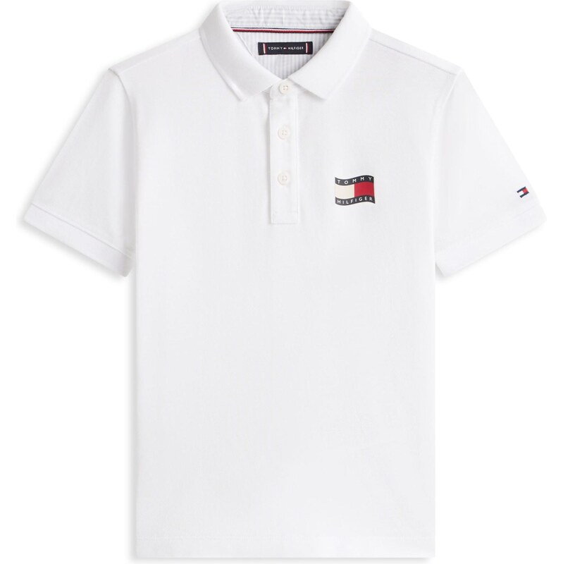 TOMMY HILFIGER Tričko námornícka modrá / krvavo červená / biela 67802537