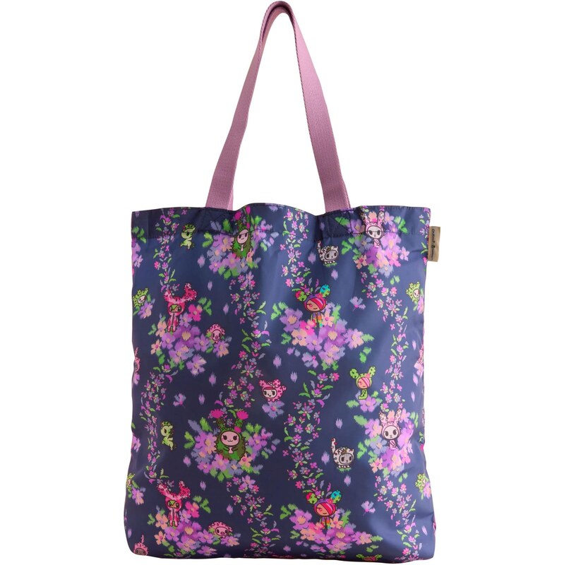 Cath Kidston Shopper Toki Doki námornícka modrá / zelená / ružová / 67802584