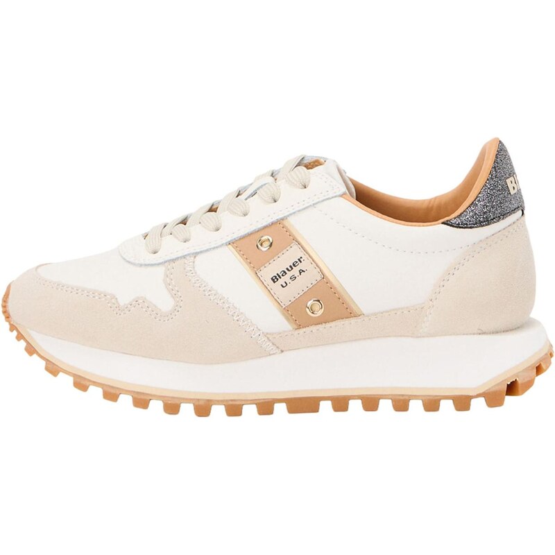 Blauer.USA Nízke tenisky farba ťavej srsti / nebielená / svetlobéžová 67802610