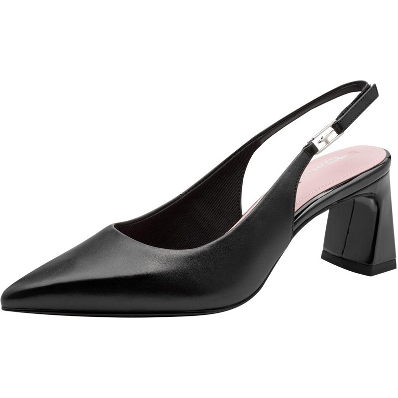 Tamaris Lodičky s otvorenou pätou čierna 67802622