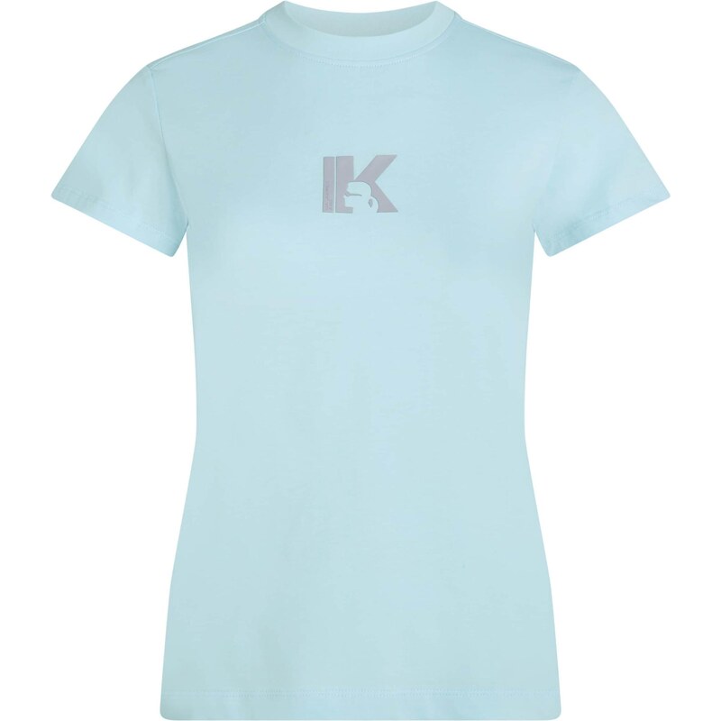 KARL LAGERFELD JEANS Tričko svetlomodrá / sivá 67802634