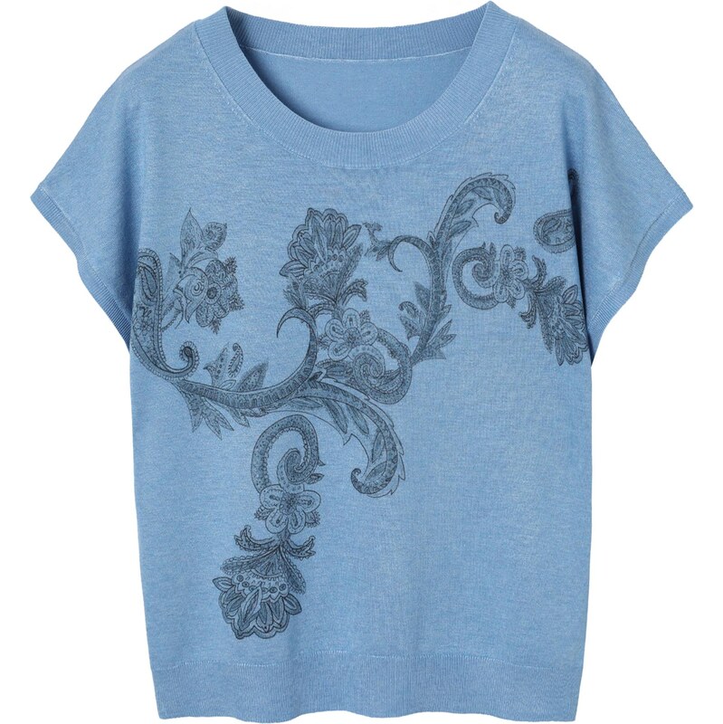 TATUUM Blúzka nebesky modrá 67802649