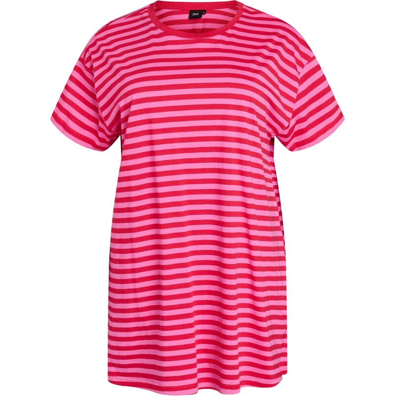 Zizzi Nočná košieľka Msiv ružová / tmavoružová 67802718
