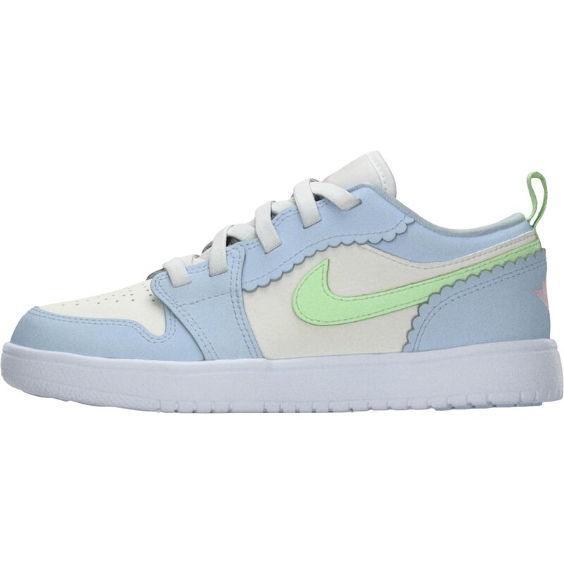 Jordan Tenisky 1 Low Alt SE svetlomodrá / svetlozelená / biela 67802863