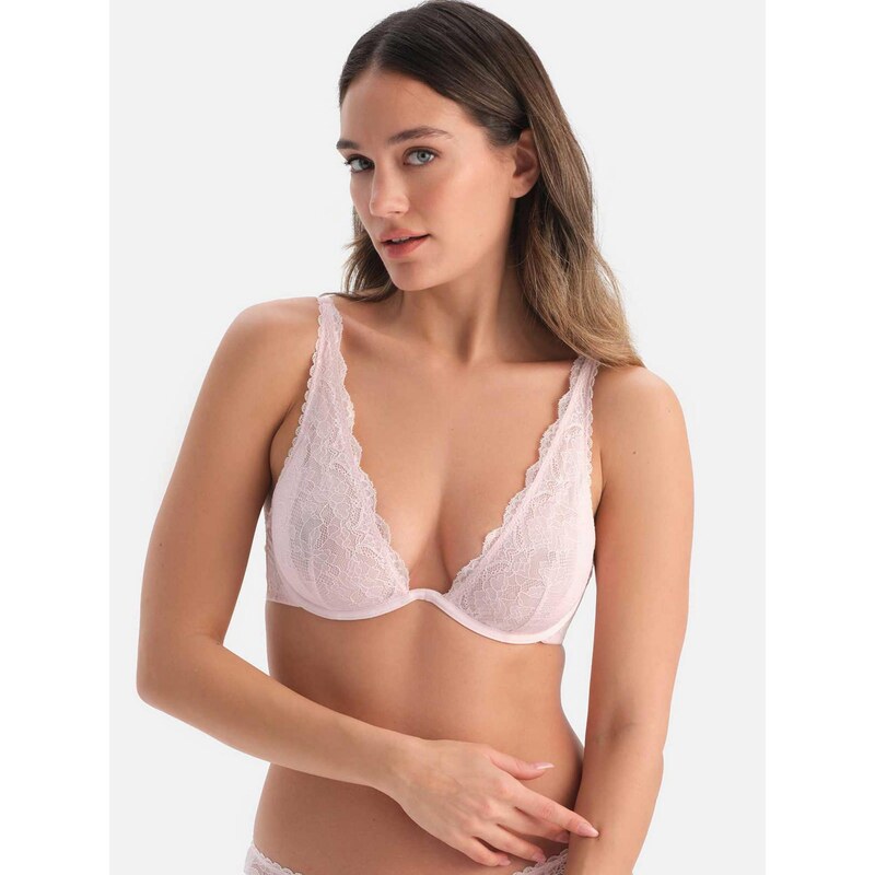 Dagi Podprsenka pastelovo ružová 67802942