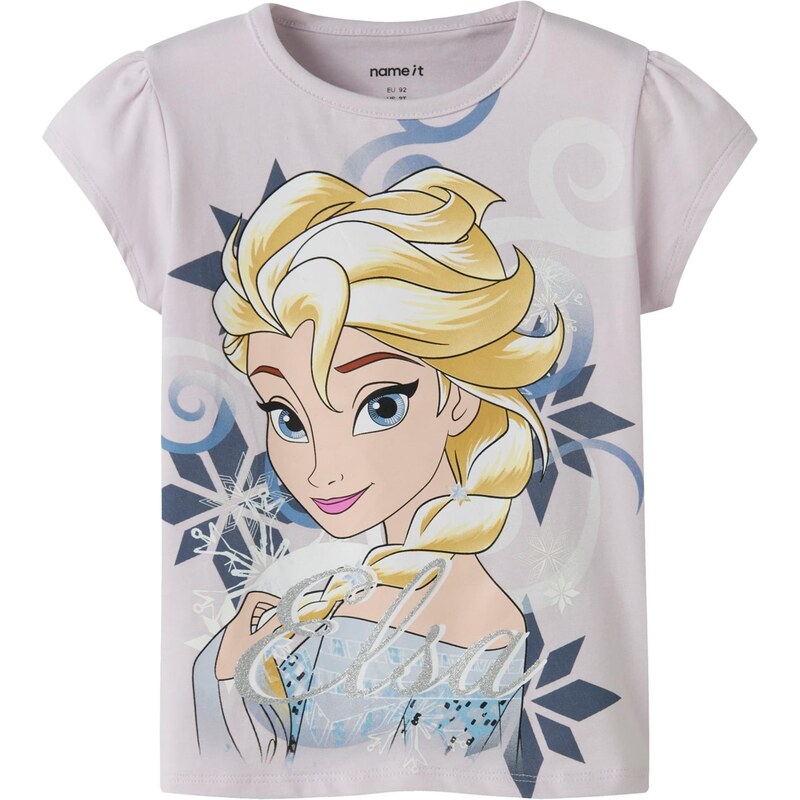 NAME IT Tričko NMFMOMI FROZEN levanduľová 67803008