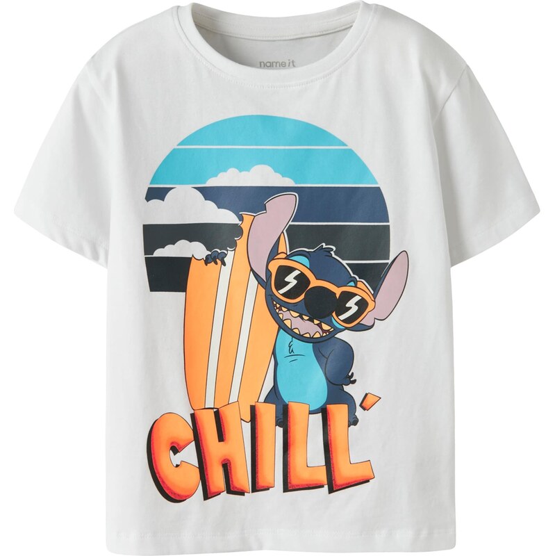 NAME IT Tričko NMMMAMBA námornícka modrá / kráľovská modrá / oranžová 67803014