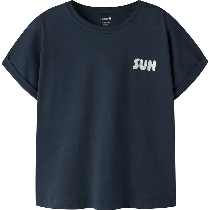 NAME IT Tričko NKFVILLE námornícka modrá 67803001