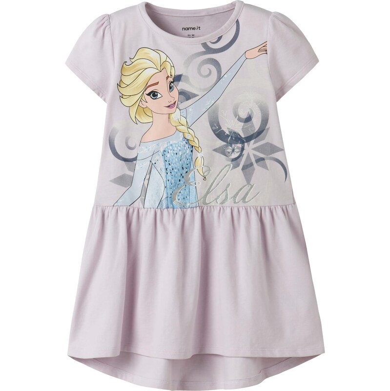 NAME IT Šaty NMFMOMSA FROZEN svetlomodrá / tmavomodrá / žltá / 67803006