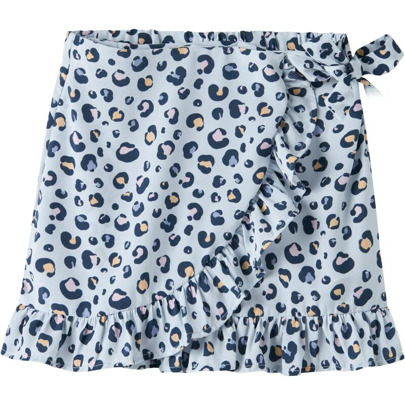 NAME IT Sukňa NKFVinaya béžová / modrá / tmavomodrá 67803011