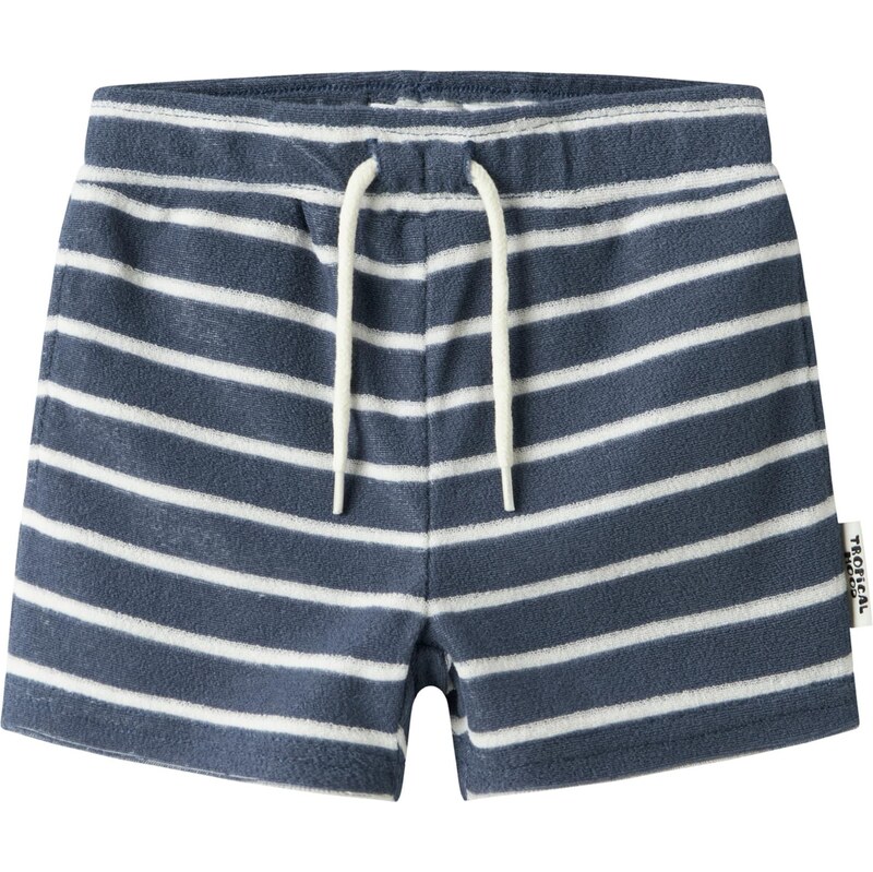 NAME IT Nohavice NMMFINTI indigo / biela 67803027