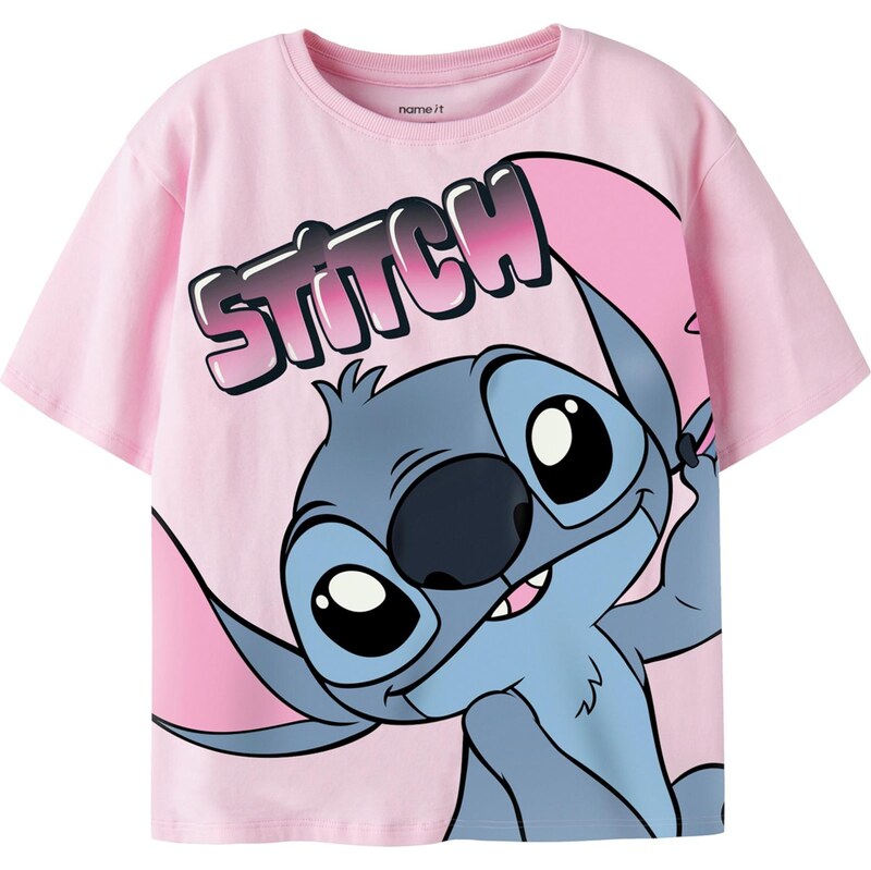 NAME IT Tričko NKFMORISSINA STITCH zafírová / opálová / ružová / 67803039