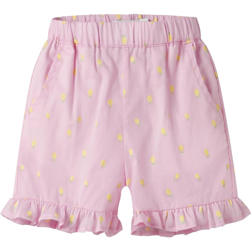 NAME IT Nohavice NMFelia žltá / zelená / ružová 67803017