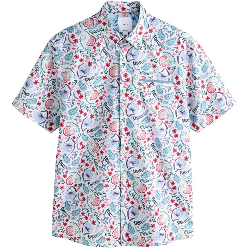 Next Košeľa opálová / svetlomodrá / olivová / purpurová 67803092