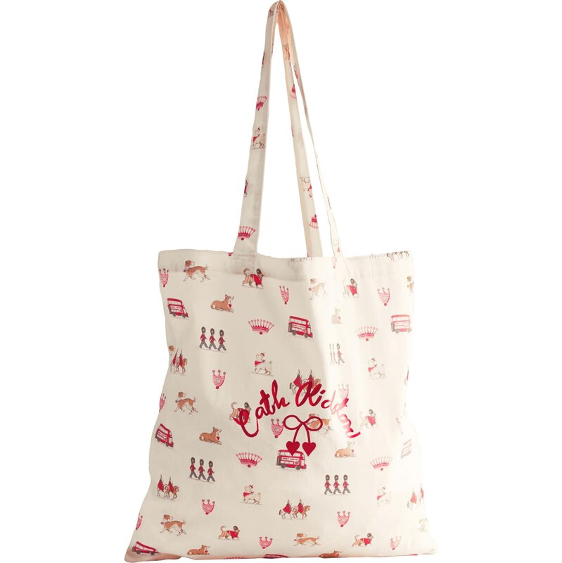 Cath Kidston Shopper krémová / hnedá / červená 67803109