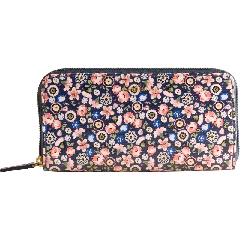 Cath Kidston Peňaženka Continental modrá / námornícka modrá / ružová / 67803162