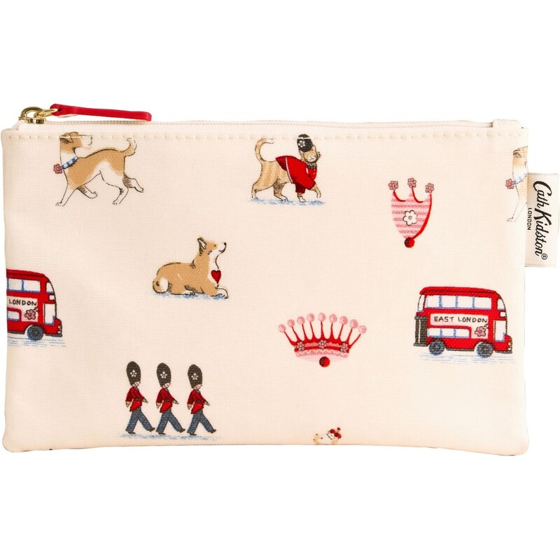 Cath Kidston Peňaženka svetlobéžová / modrá / kapučíno / červená 67803166