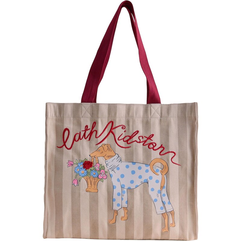 Cath Kidston Shopper svetlobéžová / nebesky modrá / kaki / rubínová 67803189