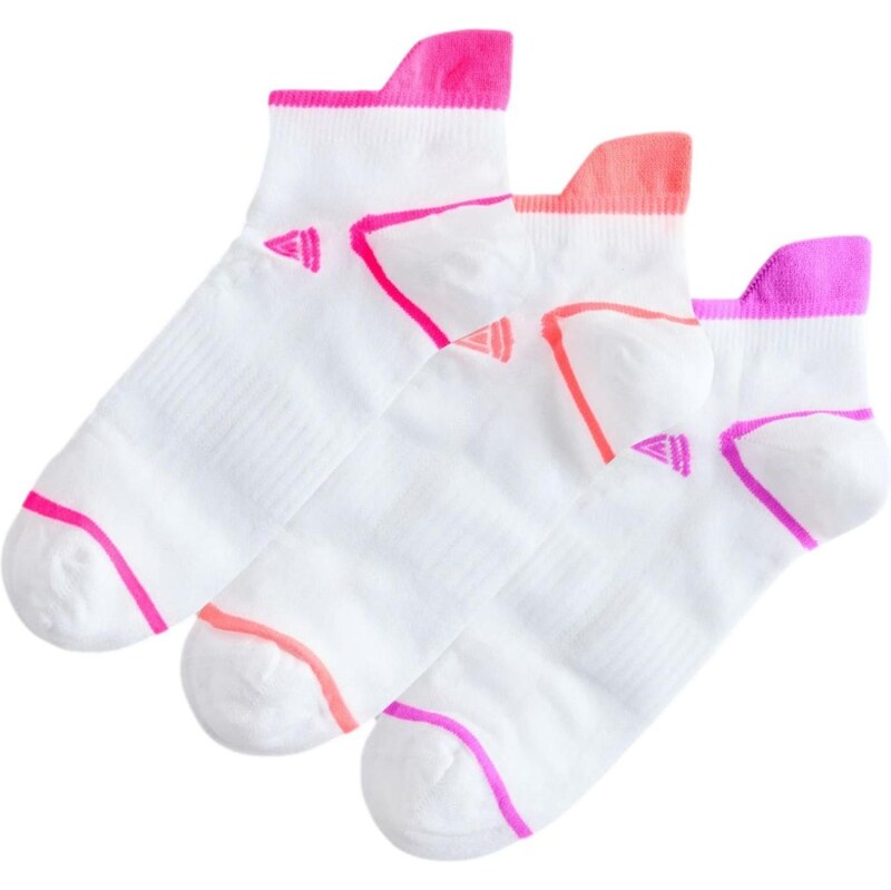 Next Ponožky neónovo fialová / lososová / neónovo ružová / biela 67803235