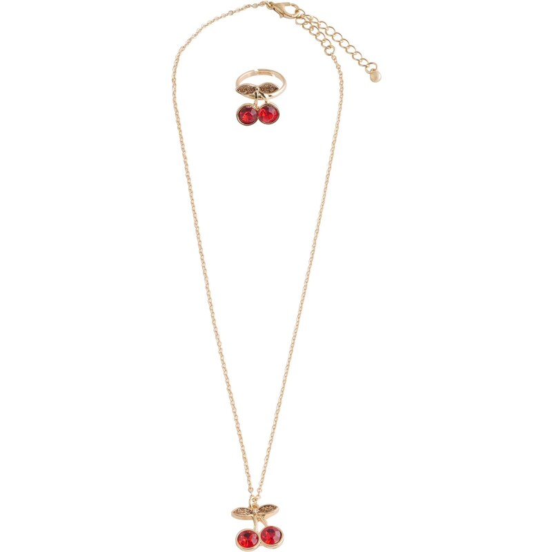 Next Set zlatá / červená 67803253