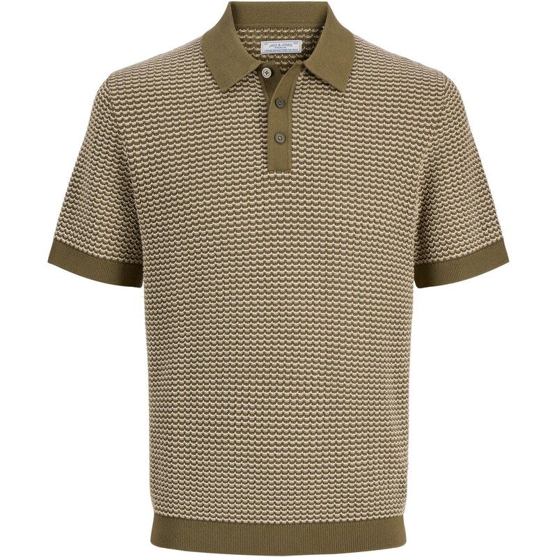 JACK & JONES Sveter JPRBLUKingsley svetložltá / kaki 67803261