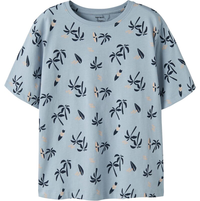 NAME IT Tričko NKMVALTHER opálová / marhuľová / čierna 67803307