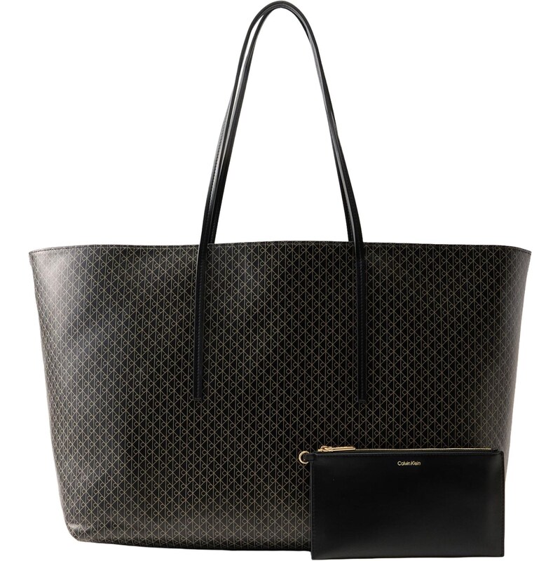 Calvin Klein Shopper béžová / čierna 67803324