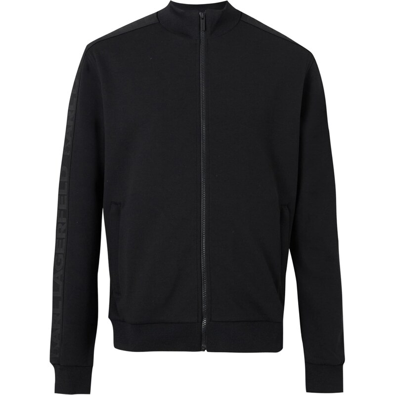 Karl Lagerfeld Tepláková bunda čierna 67803397