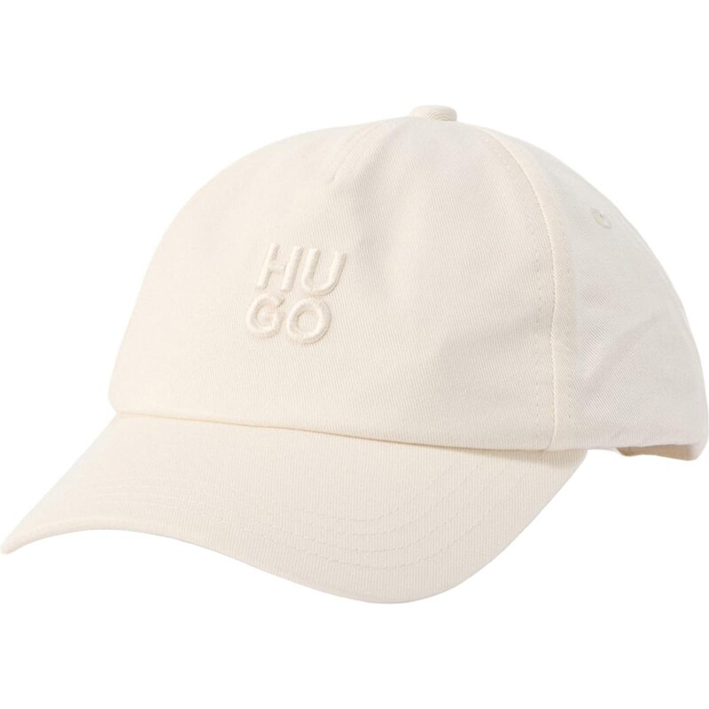 HUGO Čiapka Asya biela ako vlna 67803445