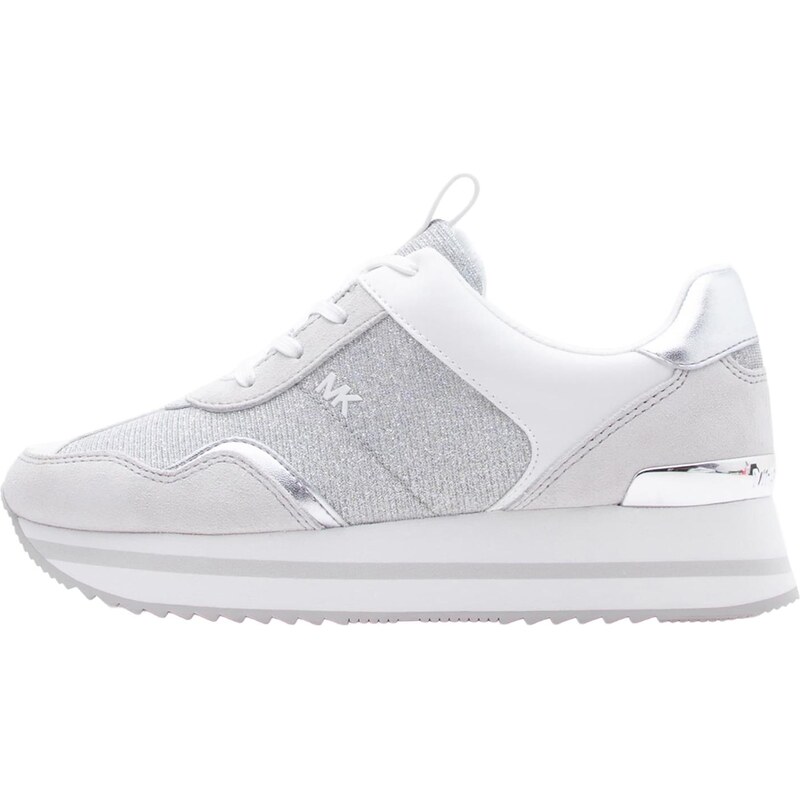 MICHAEL Michael Kors Nízke tenisky RAINA svetlosivá / strieborná / 67803446