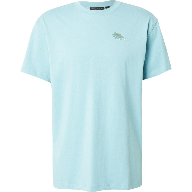 Cars Jeans Tričko PLUYO mätová / tmavozelená / biela 67803476