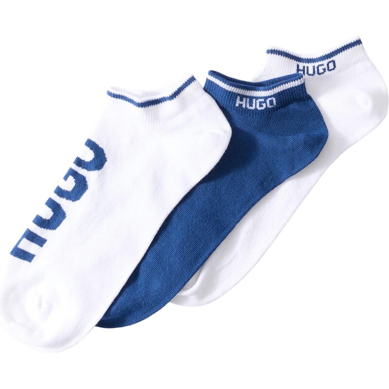 HUGO Ponožky modrá / biela 67803532