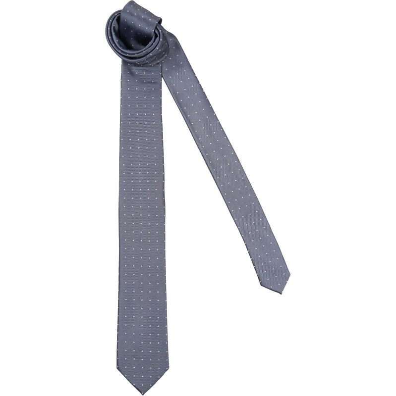 Calvin Klein Kravata SKOKIE tmavomodrá / zafírová / biela 67803582