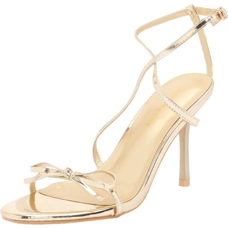GLAMOROUS Remienkové sandále zlatá 67803599