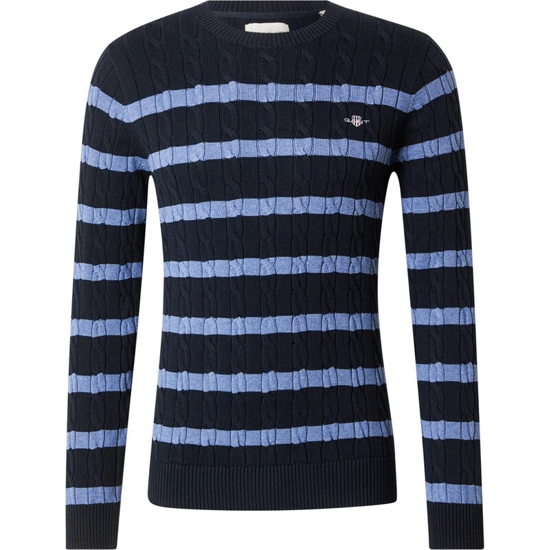 GANT Sveter námornícka modrá / svetlomodrá 67803673