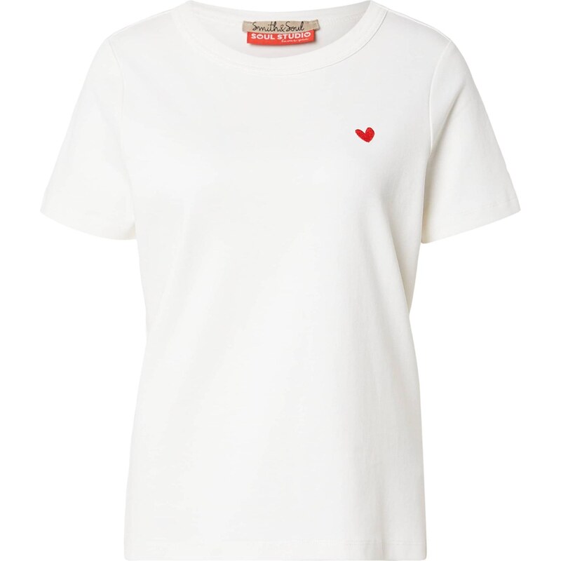 Smith&Soul Tričko šedobiela 68445913